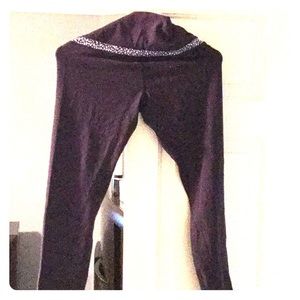 Lululemon crop purple joggers 21” inseam